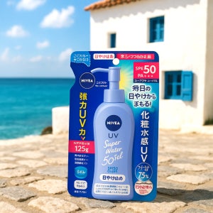 니베아 UV슈퍼워터 젤 리필 SPF50+++ 125g