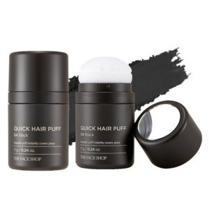 새치 커버 스틱 뿌염 쿠션 셀프 헤어라인 교정 흰머리 바르는 흑채 스틱