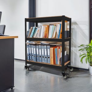 바퀴 3단 책장 가로 1100 300 1050 mm 예쁜 북캐비닛 조립식 책방 랙 앵글 월간지 거치대 설치 홈던트