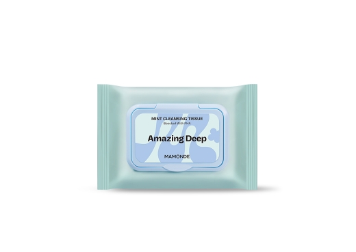 마몽드 어메이징 딥 민트 클렌징 티슈 70매