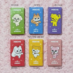 아이브 2025 미니브스쿨 팝업 DIY 비즈 키링 키트 IVE MINIVE 굿즈 MD