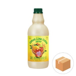 복음자리 제로아이스티 레몬 라임 과일 카페 액상 베이스 1.47L, 6개