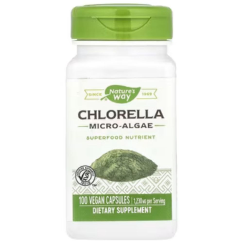 네이쳐스 웨이 <b>클로렐라 마이크로</b> <b>알개</b> 1230mg 100비건캡슐