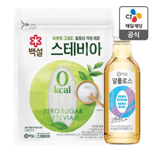 [1+1] 백설 스테비아 1KG + 알룰로스 700G