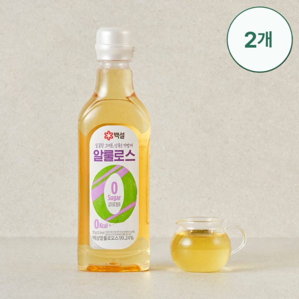 백설 알룰로스 [설탕의 단맛 그대로, 제로칼로리]