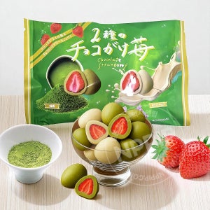 일본 돈키호테 동결건조 딸기 초콜릿 초코 딸기 말차 & 화이트 175g