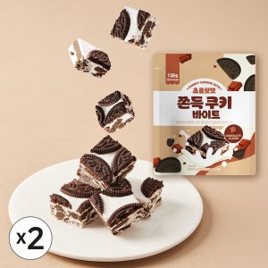 쫀득쿠키 바이트 초콜릿맛 138g x 2개 / 마시멜로우 오레오쿠키