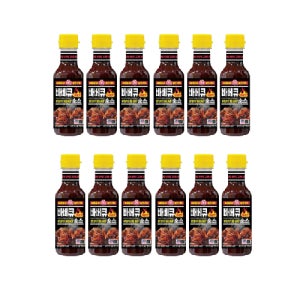 오뚜기 바베큐소스 매운맛 340G 12개