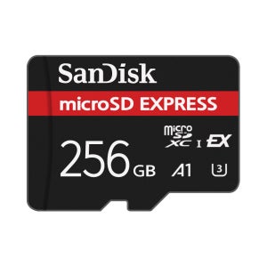 샌디스크 마이크로SD카드 익스프레스 PCle NVMe 메모리카드 256GB