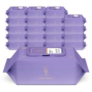 스마트에코 써밋 퍼플 75g 엠보 77매 20팩 캡형 아기 물티슈