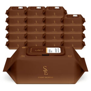 스마트에코 써밋 브라운 82g 엠보 70매 20팩 캡형 아기 물티슈