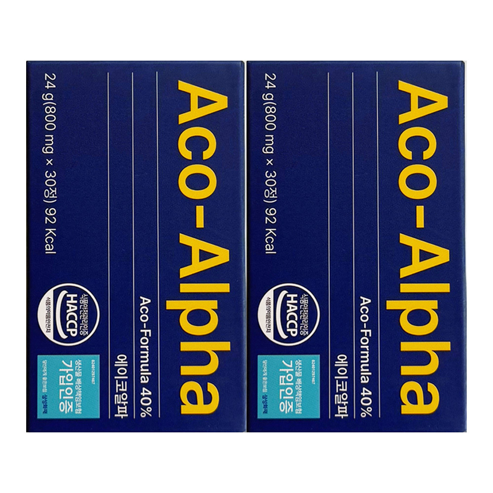 키리서치 에이코알파 800mg x 30정 2개
