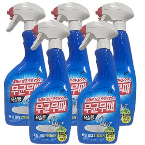 피죤 무균무때 욕실청소용 750ml, 5개