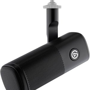 Elgato Wave DX 다이나믹 XLR 마이크 카디오이드 패턴 고성능 노이즈 제거 팟캐스트/스트리밍/방송용 부스터 불필요 모든 오디오 인터페이스 호환