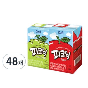 피크닉 사과+피크닉 청포도(48팩)