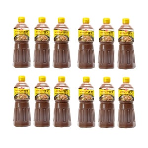 오뚜기 삼겹살 제주식멜젓소스 1125G 12개