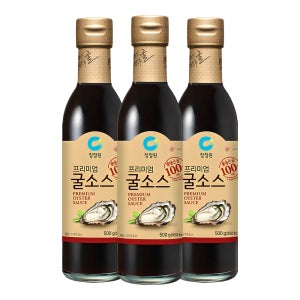 청정원 프리미엄 굴소스 500g, 3개