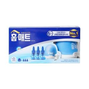 홈매트 리퀴드 코드형 훈증기 + 리필 45일 3개입