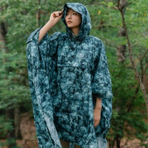 블랙야크 판초우의 우비 비옷 판쵸 택티컬판초