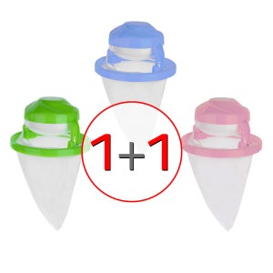 [1+1](세탁거름망 B형1P+1P) 세탁 빨래 먼지제거 크리닝 망 볼 통돌이 세탁기 거름망 걸름망