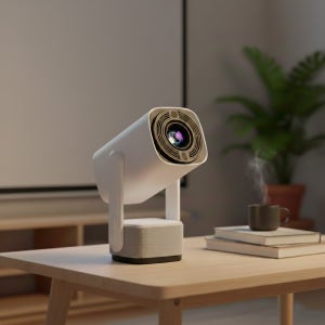 healingmoa 미니 빔프로젝터 무선 내장배터리 빔프로젝트 가정용 캠핑용 4k 안드로이드