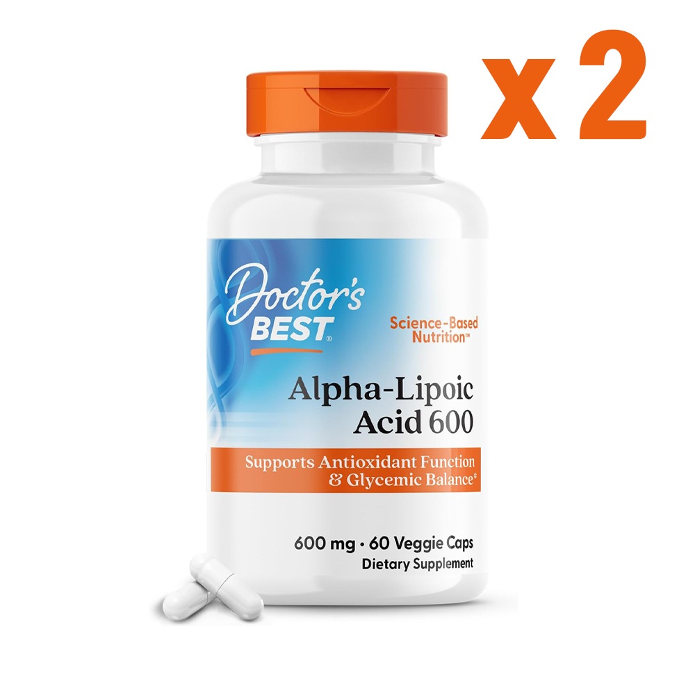 알리포산 알파리포산 고함량 항산화 Alpha Lipoic Acid 600mg 60정 2통