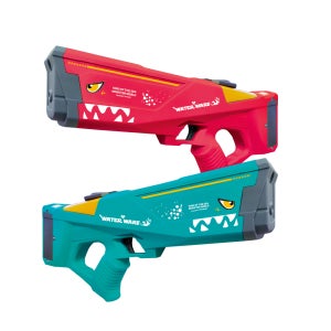 워터워즈 몬스터 충전식 전동 물총 단발 연사 장거리 용량 450ml 물총 축제 워터밤