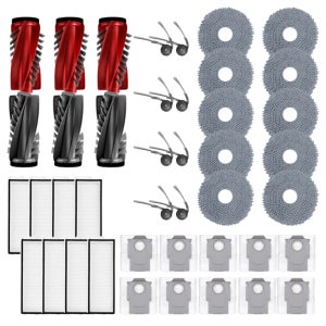 [호환]호환돼지 로보락 Q Revo Edge C 소모품 물걸레 더스트백 필터 브러쉬 1년 패키지