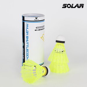 [Solar] 솔라 배드민턴 나일론 셔틀콕 (3개입)