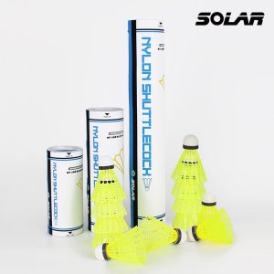 [Solar] 솔라 배드민턴 나일론 셔틀콕 (12개입)