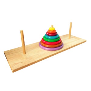 [네모세모] 하노이탑/대형/ 60cm/8단