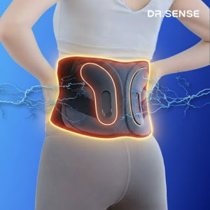 자연복대자극기 원적외선 온열 EMS 저주파 허리 마사지기 기계 안마기