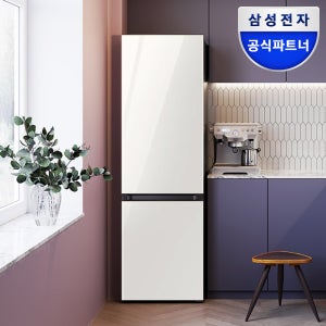 삼성전자 비스포크 2도어 냉장고 RB33A3662AP 키친핏 메탈쿨링 333리터 색상선택