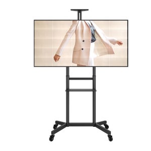 알에프 이동식스탠드형 70인치 LED 전광판 RDBP40S-70OMW 광고용 디지털사이니지