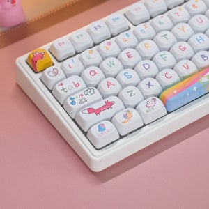 애니멀파티 키캡 (125key) MOA 기계식 키보드 독거미 한무무 선물