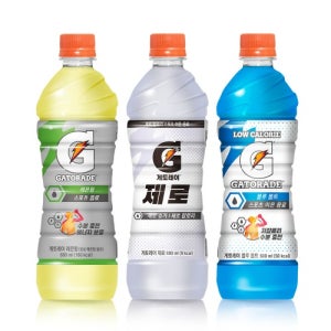 게토레이 레몬 제로 블루 볼트 600ml 18개