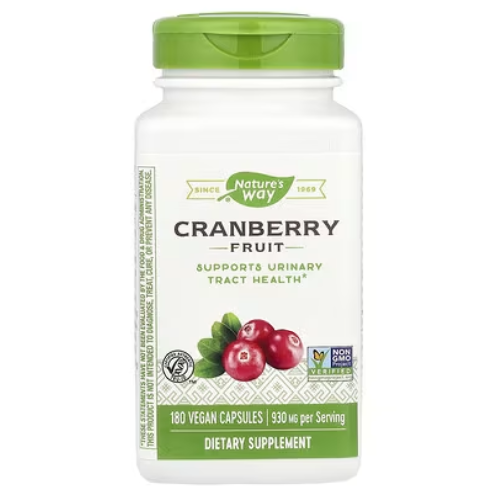 <b>네이쳐스 웨이 크랜베리</b> 프루츠 930mg 180비건캡슐