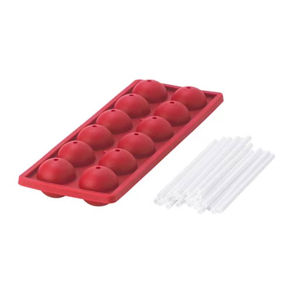 오븐 실리콘몰드 실리콘 화이트데이 수제 구형 베이킹 마들렌 몰드 옵션사진참고 사탕 붉은색