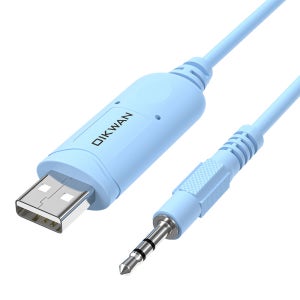 USB TO DC3.5mm RS232 시리얼 통신 케이블/1M (정품FDTI FT232 칩셋사용)TTL Leverl 3.5V 5V 오디오지원 (대량 주문제작 가능)