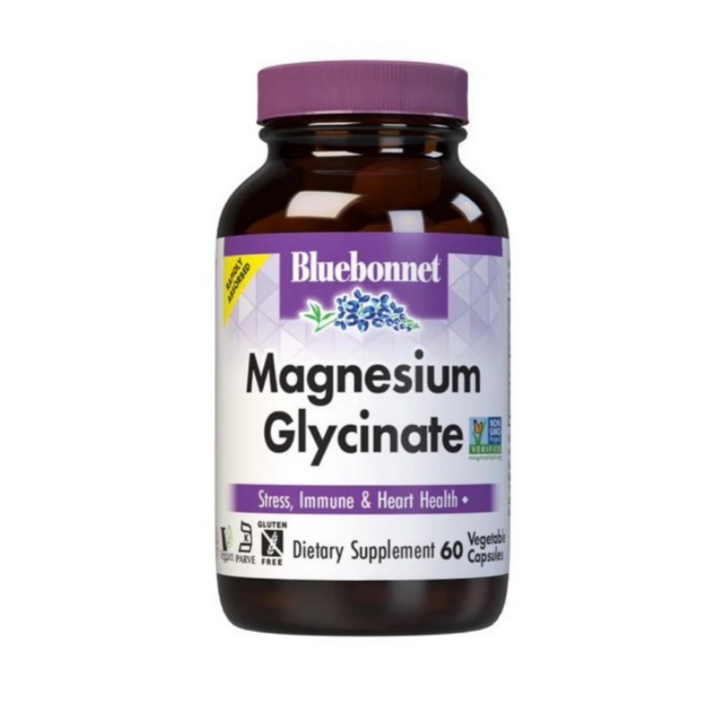 블루보넷 <b>마그네슘 글리시네이트</b> 베지터블 비건 <b>400mg</b> 60정
