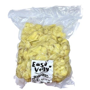 국산 깐생강 슬라이스 편생강, 생강채 1kg/500g/2kg 당일작업 냉장 진공포장