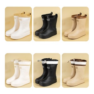 여자장화 숏 레인부츠 장마철 장마 레인슈즈