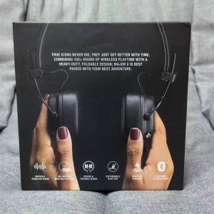 MARSHALL MAJOR V 블루투스 블루투스헤드셋 무선헤드셋 헤드폰 온이어헤드폰