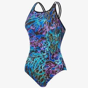 아레나 여성수영복 오션타이거 선수 원피스 WEB백 A5BL1CO05PPL