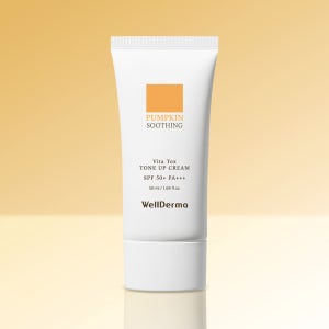 웰더마 펌킨 비타 톡스 톤업 크림 SPF 50+ 50ml, 1개