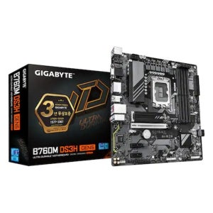 GIGABYTE B760M DS3H GEN5 제이씨현 인텔 B760 마이크로 ATX PCIE 5.0 메인보드