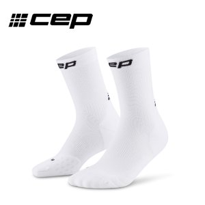CEP 양말 코어 런 미드컷 삭스 5.0 화이트 러닝 마라톤 V5