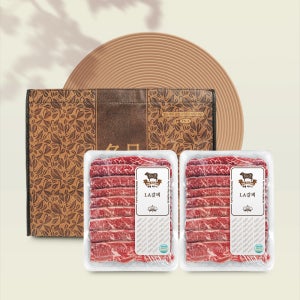 캐틀하우스 초이스 LA 갈비 4kg 선물세트