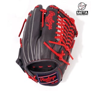 롤링스 HOH 스페셜메이크업 내야 올라운드 글러브 T웹 11.75인치 블랙/스칼렛 GH4W