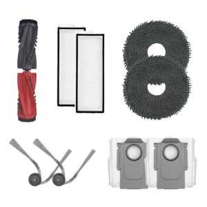 [호환]오니아니 로보락 Q Revo Edge C 소모품 물걸레 더스트백 필터 브러쉬 1번 세트